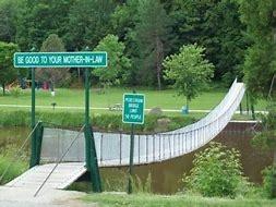 Croswell, Michigan Swinging Bridge