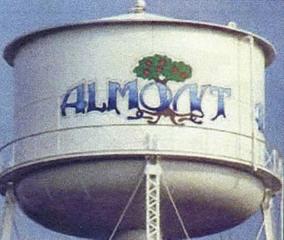 Almont, Michigan Water Tower