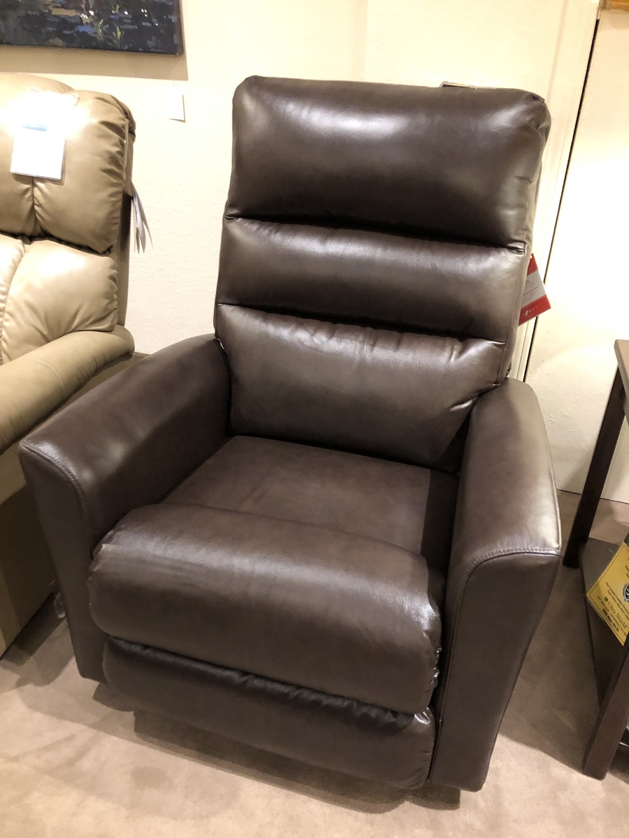 La-Z-Boy Liam Leather Rocker Recliner Dark Brown 2178290 On Sale for $798.68