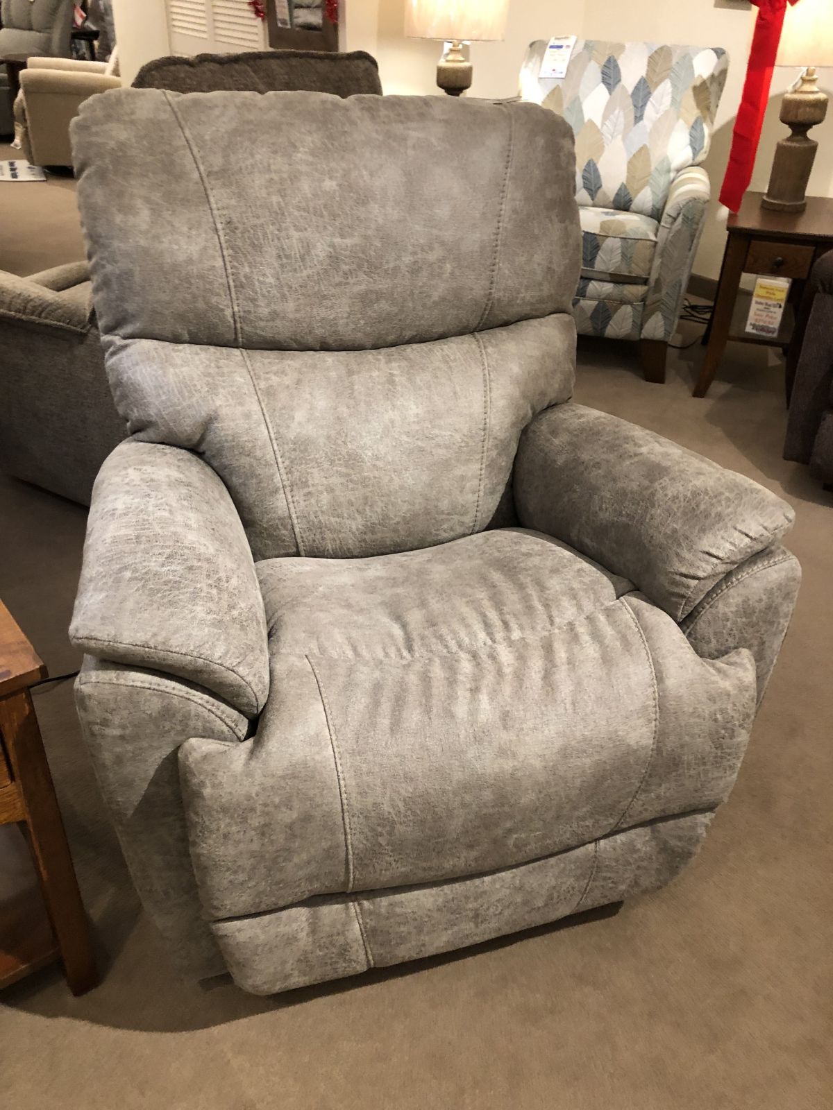 La-Z-Boy Trouper Power Rocker Recliner Grey 2000340 On Sale for $1,098.68