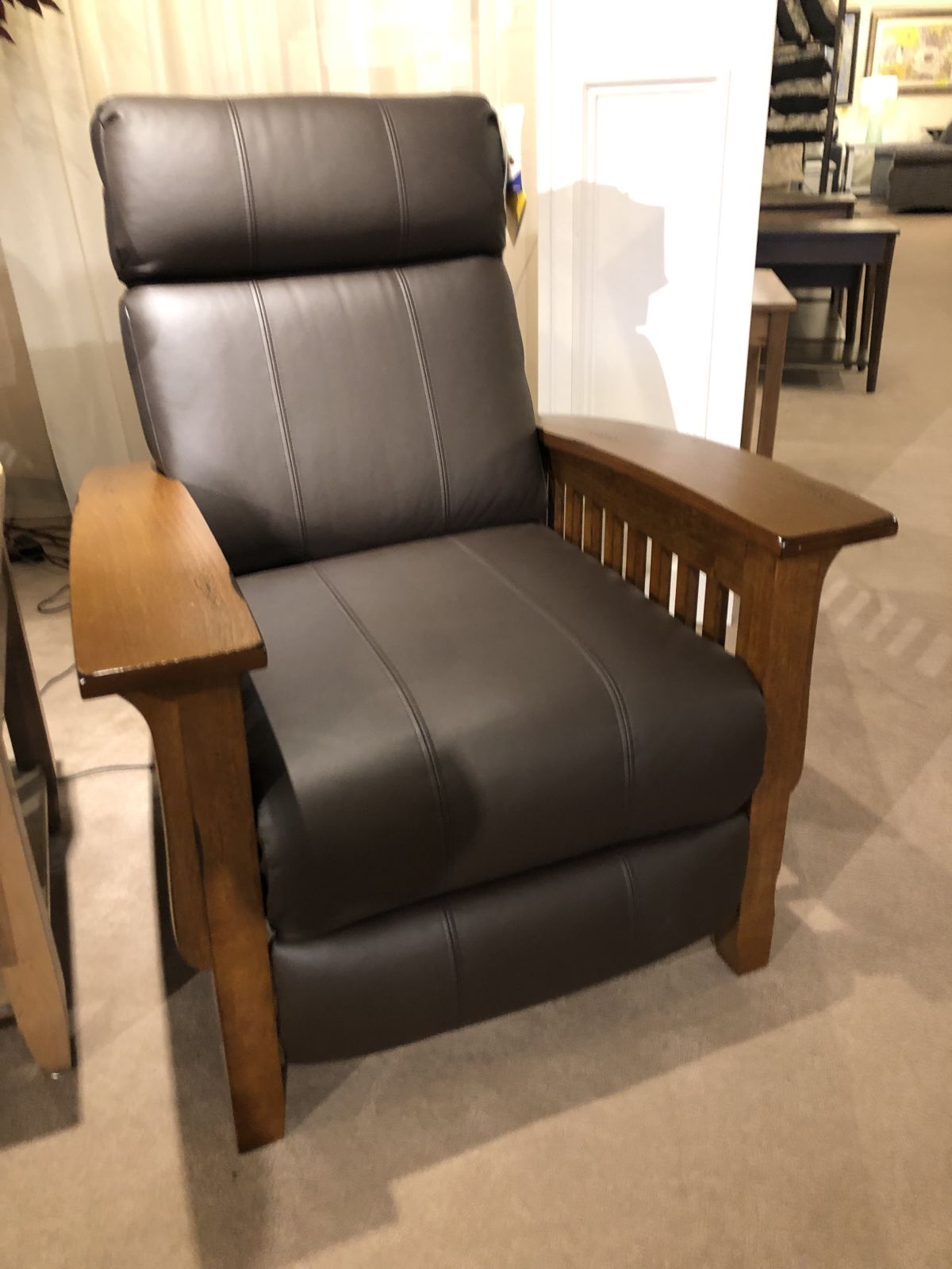 Best 2LP20DP Power 3 Way Recliner Leather Chocolate 2013980 On Sal for $1,498.64
