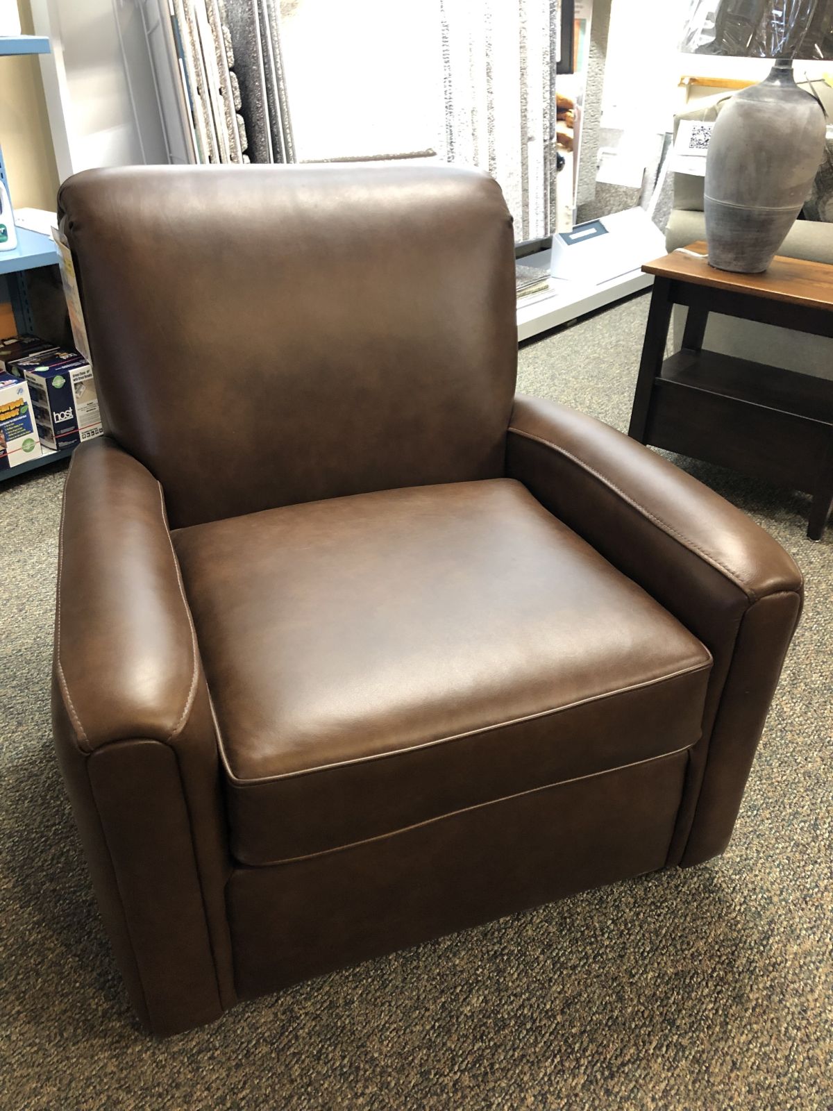 England 20569AL Leather Chair Revelation Fudgecicle 2154330 On Sale for $1,188.88