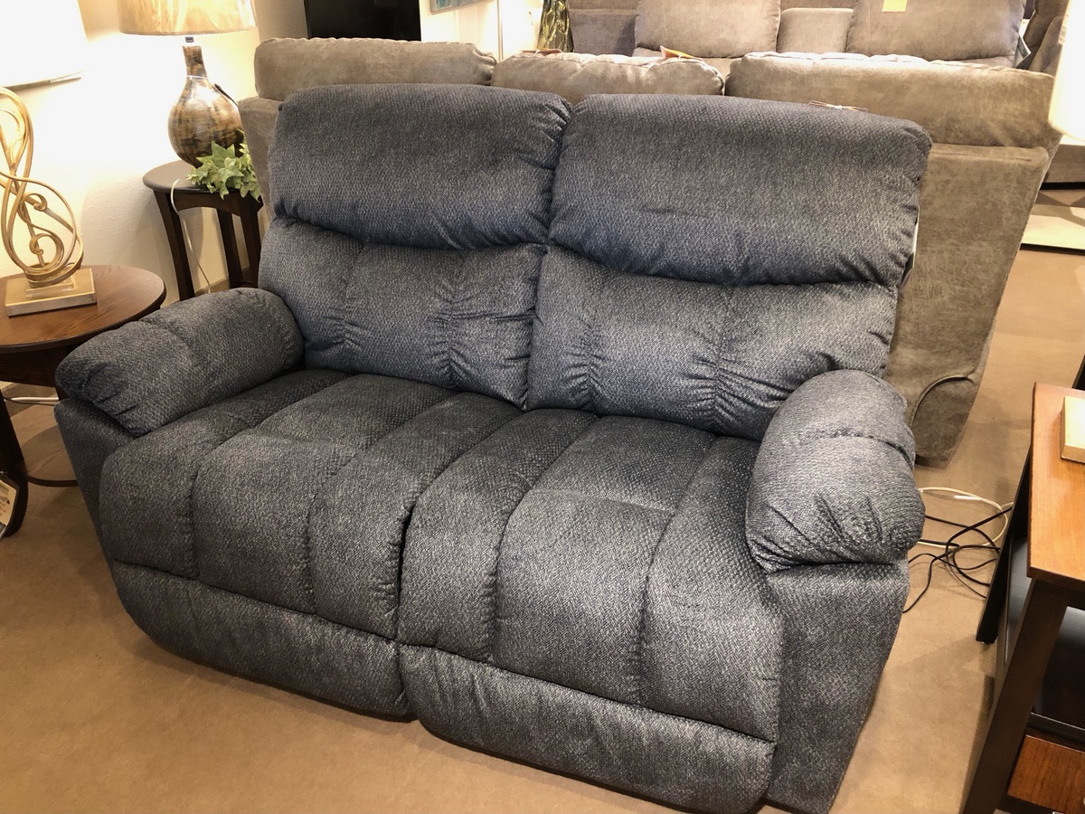 La-Z-Boy Morrison Reclining Loveseat Indigo 2277570 On Sale for $1,198.68