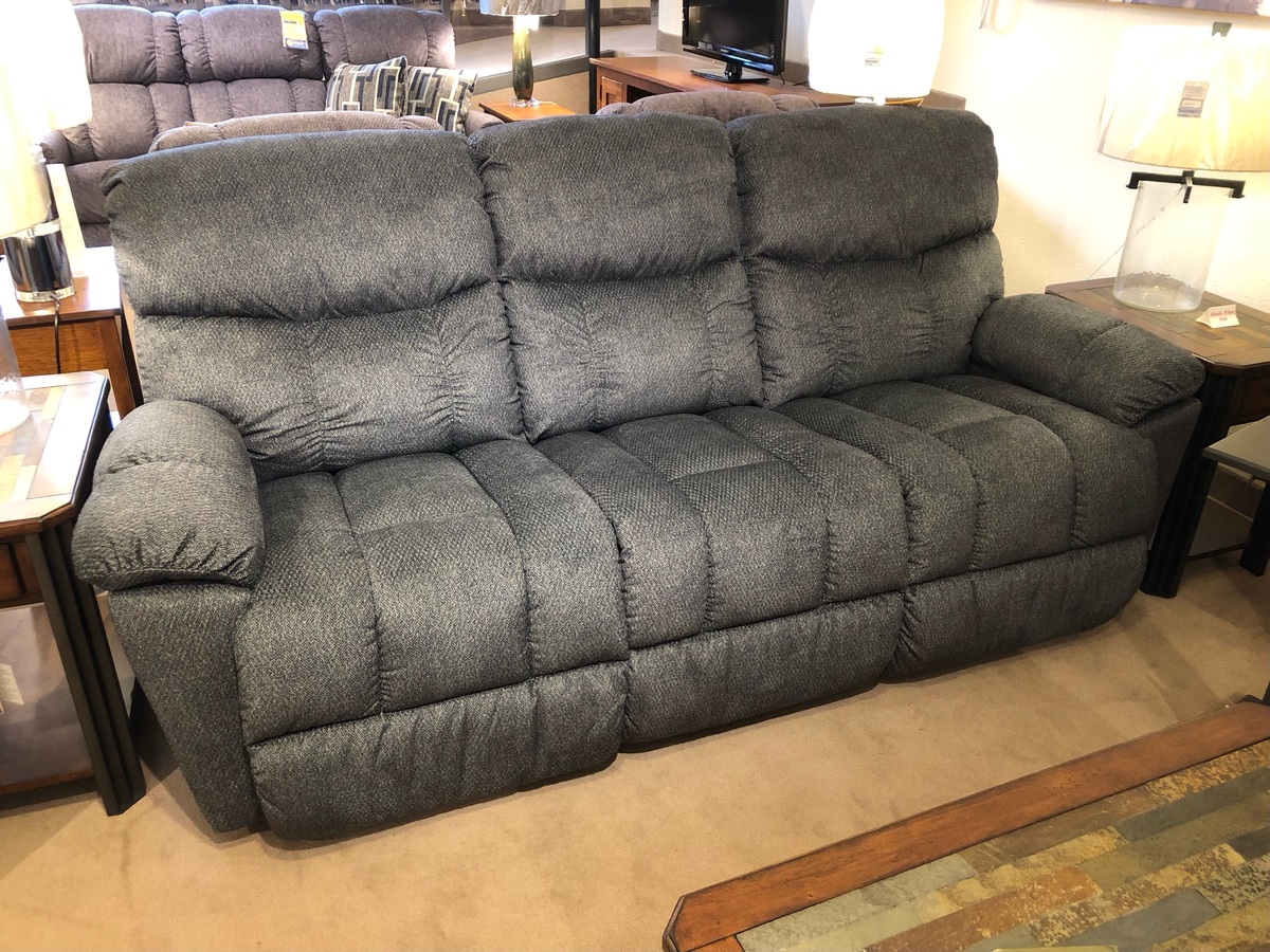 La-Z-Boy Morrison Reclining Sofa Indigo 2277550 On Sale for $1,248.68